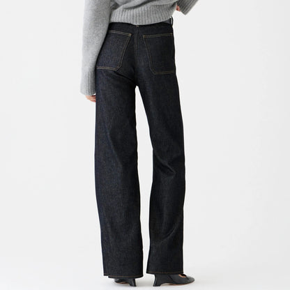 Eleni Sculpting Sailor Wide Leg Jeans