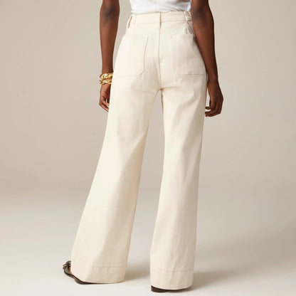 Eleni Sculpting Sailor Wide Leg Jeans