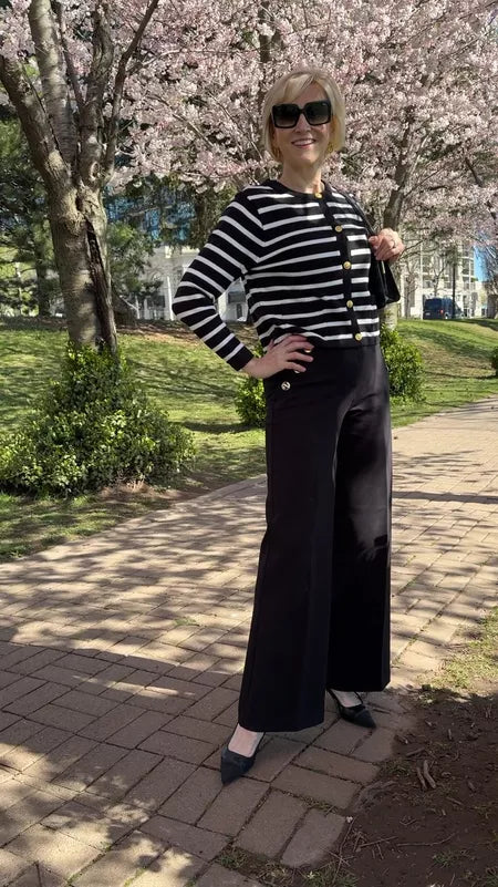 Sleek Curve Wide Leg Pants